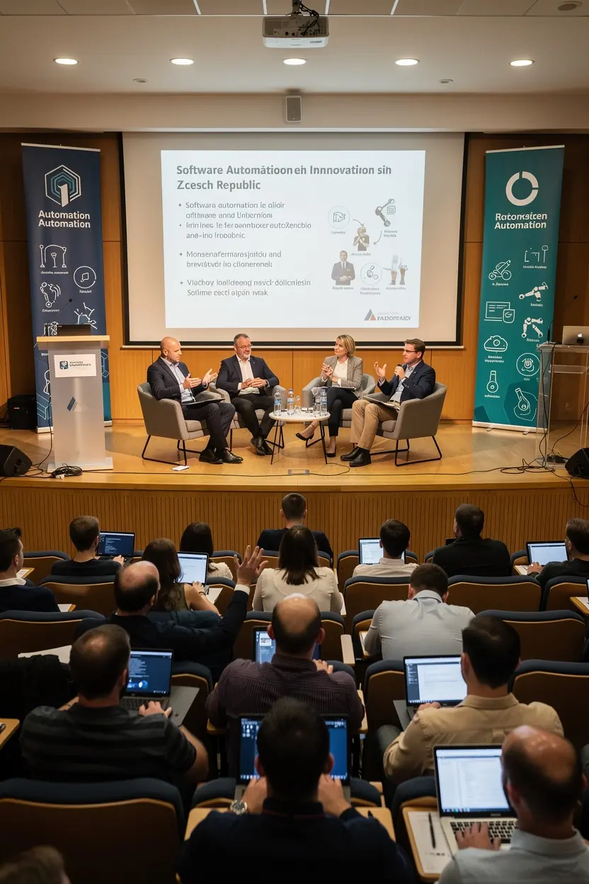 Modern office workspace